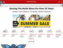 Tablet Screenshot of nscycles.com